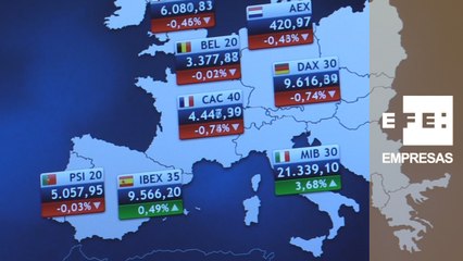 El Ibex35 recupera los 9.500 puntos en los primeros compases de la sesión