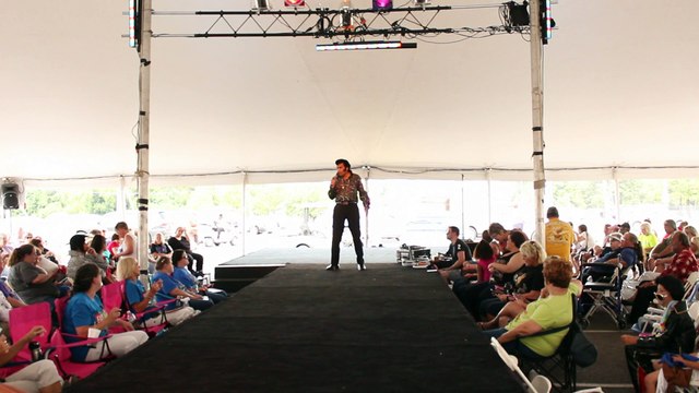 Robert Pooran sings 'Let Yourself Go' Elvis Week 2015