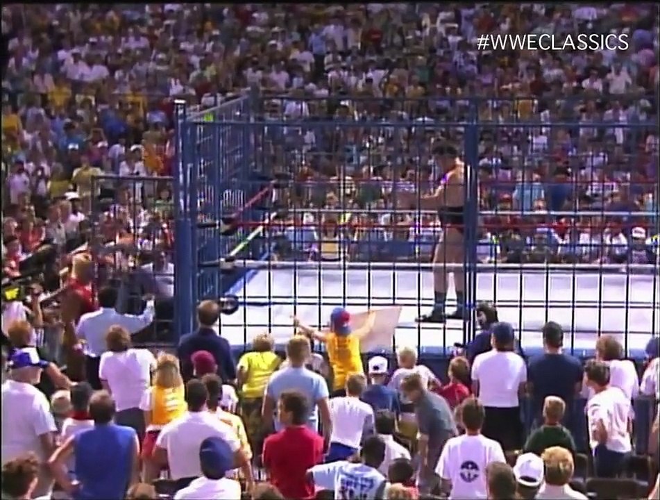 WWF (WWE) Wrestlefest, 1988 - Hulk Hogan vs. Andr? the Giant in a Steel Cage