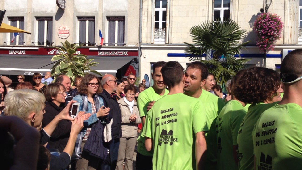 Arrivée du 10e Relais de l'espoir