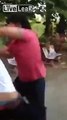Two dudes engage in vicious and bloody fight