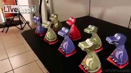 Amazing T-Rex Illusion!