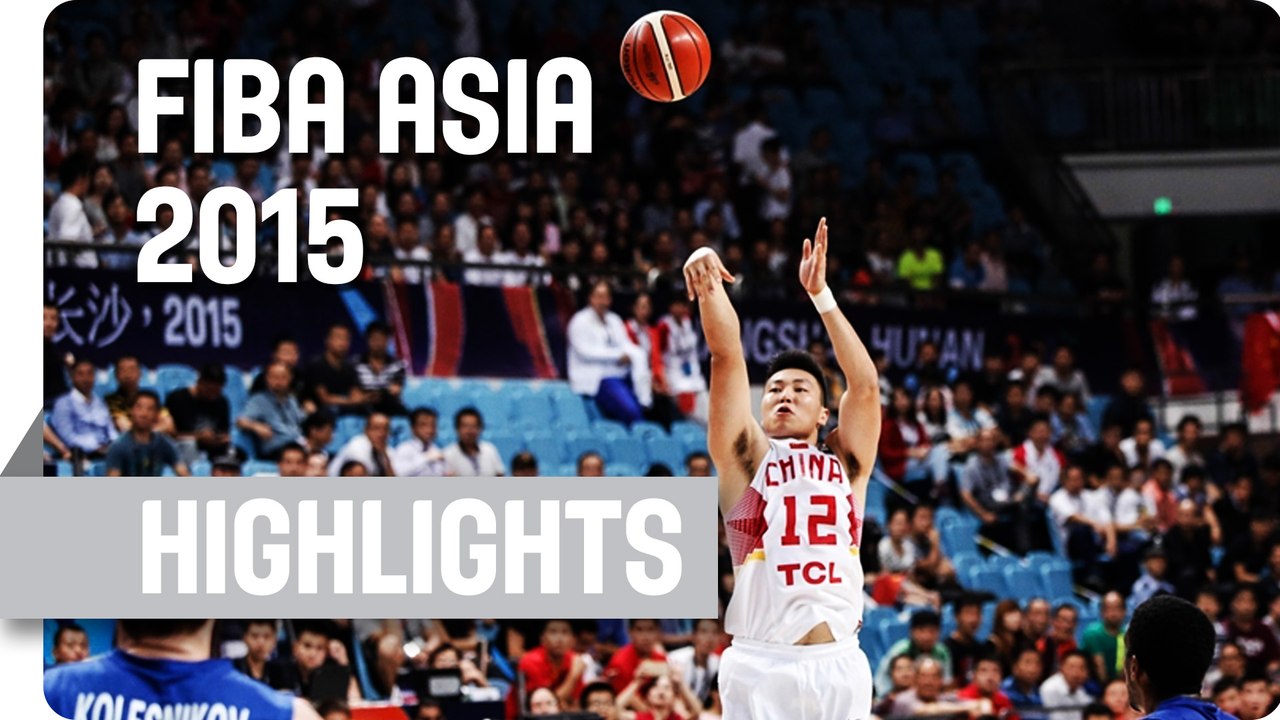 China v Kazakhstan - Group F - Game Highlights - 2015 FIBA Asia Championship