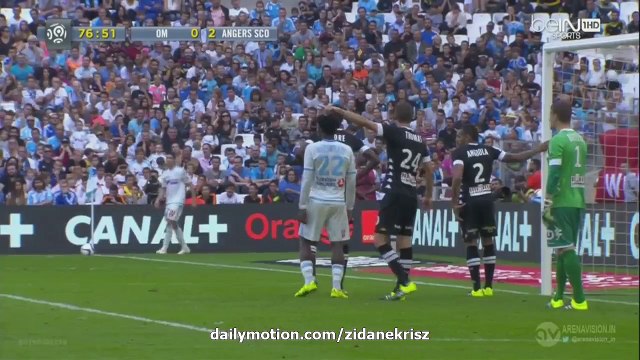 Michy Batshuayi 1:2 Penalty HD | Olympique Marseille v. Angers SCO 27.09.2015 HD