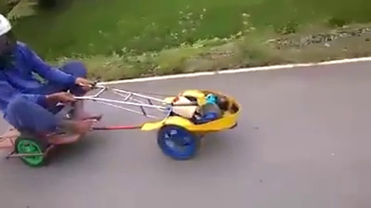 amazing home made racing car sample