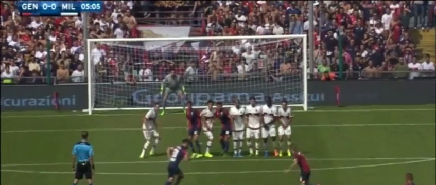 Genoa 1-0 AC Milan : Short match highlights