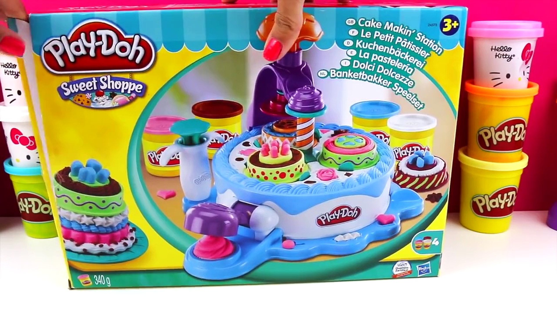 play doh cake makin station