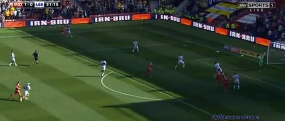 Giuseppe Bellusci 0-2 Own goal - Middlesbrough vs Leeds - 27.09.2015