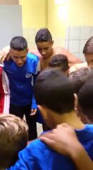 Joie des U15-3 de Tarek Rejeb epaulé par Oumse Dia face a Decines 17 à 0