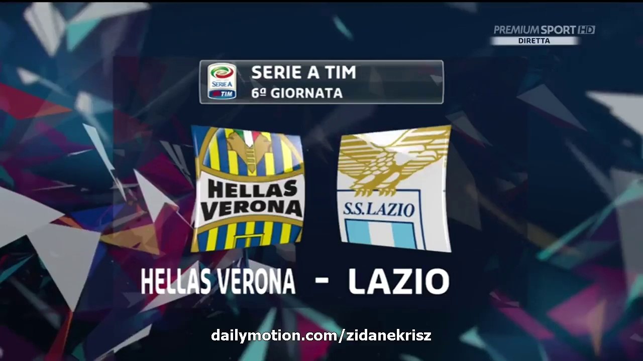 All Goals and Highlights HD | Hellas Verona 1-2 Lazio 27.09.2015 HD