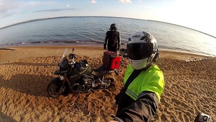 Epic Canada to New York Motorcycle Trip Trailer
