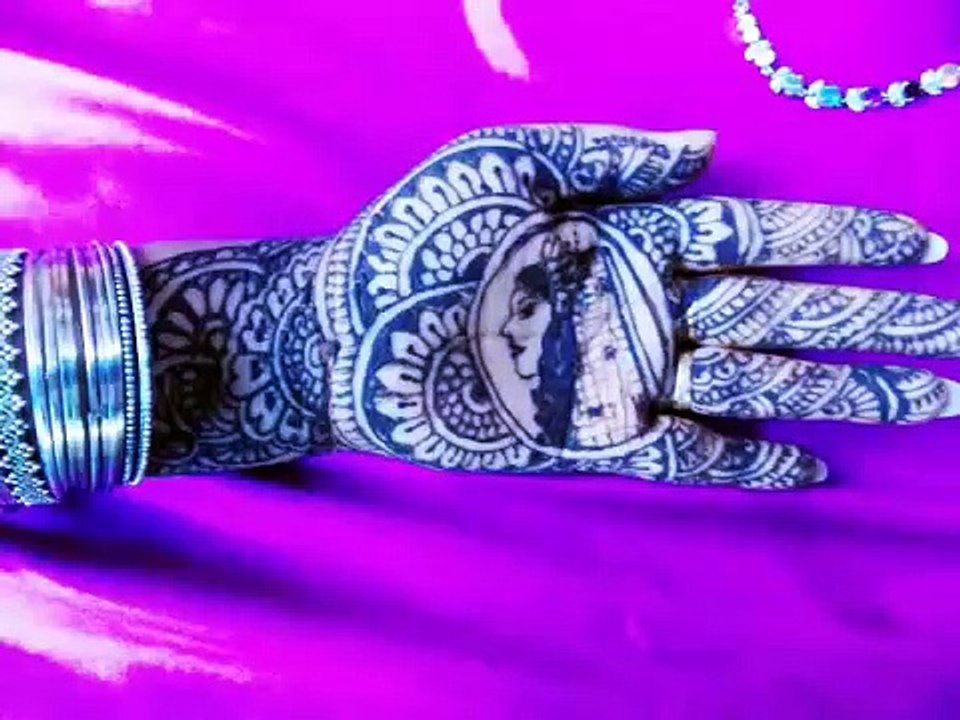 Henna degins on hand - Henna Video Magazine VOL III