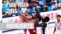 Qatar v Jordan - Group F - Game Highlights - 2015 FIBA Asia Championship