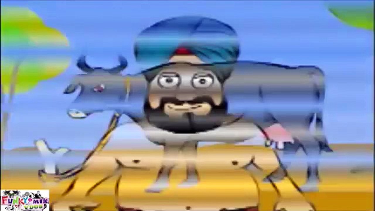 Hindi Jokes ,Funny Santa Banta Joke Milking Cow