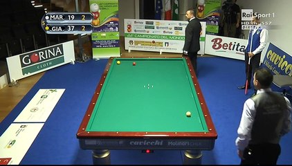 Giachetti vs Martinotti (Campionato del Mondo 5 Birilli 2015)