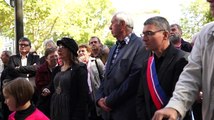 Discours lors de la pose de la plaque à la mémoire des déportés et fusillés qui travaillaient aux usines Renault