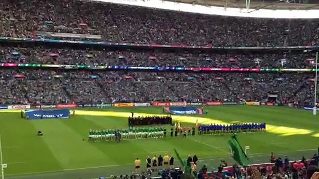 Rugby : l'hymne irlandais à Londres