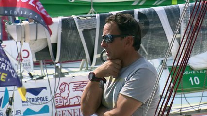 Départ de la 2ème étape Nice - Barcelone