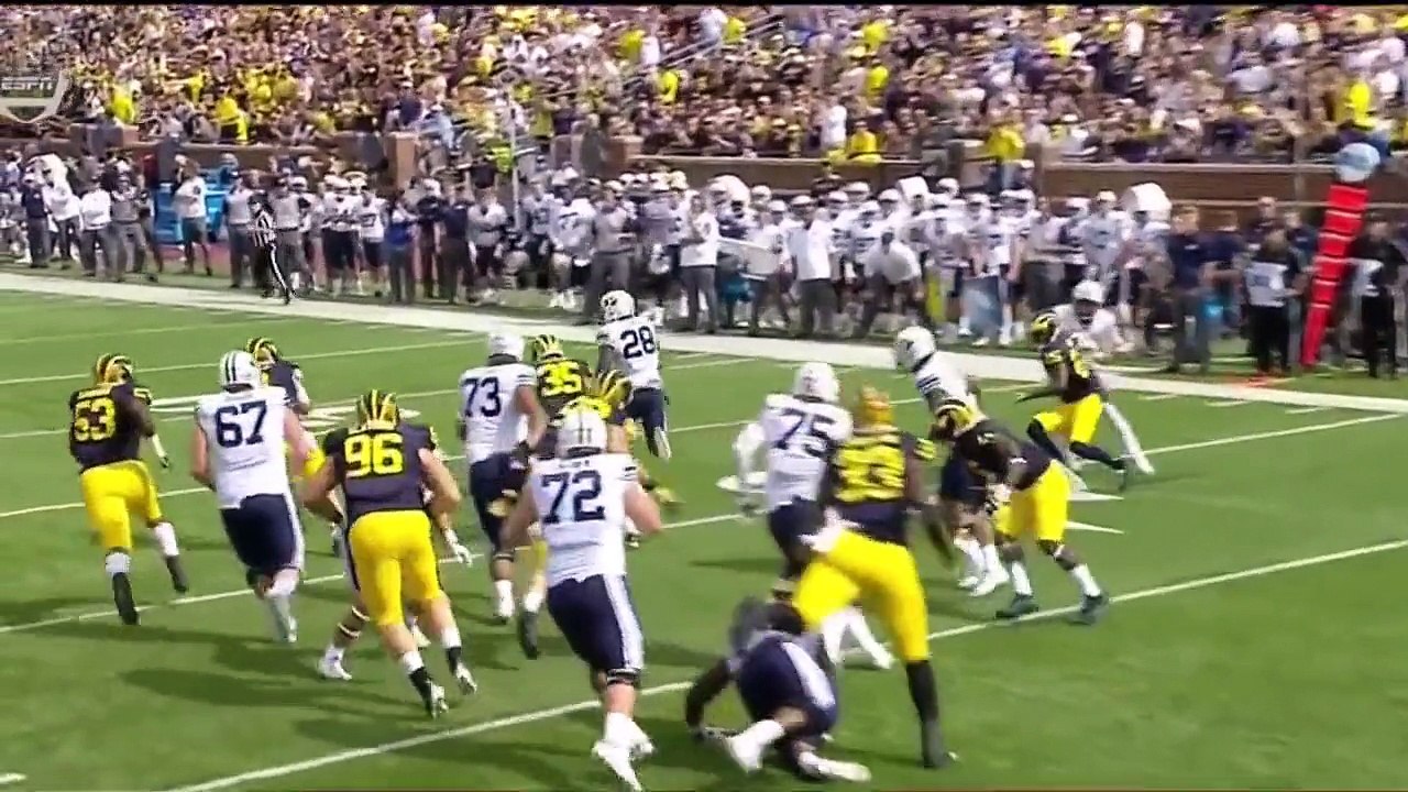 2015 Michigan Defense vs. BYU Every Snap