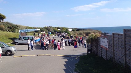 400 manifestants contre le projet d'algoculture