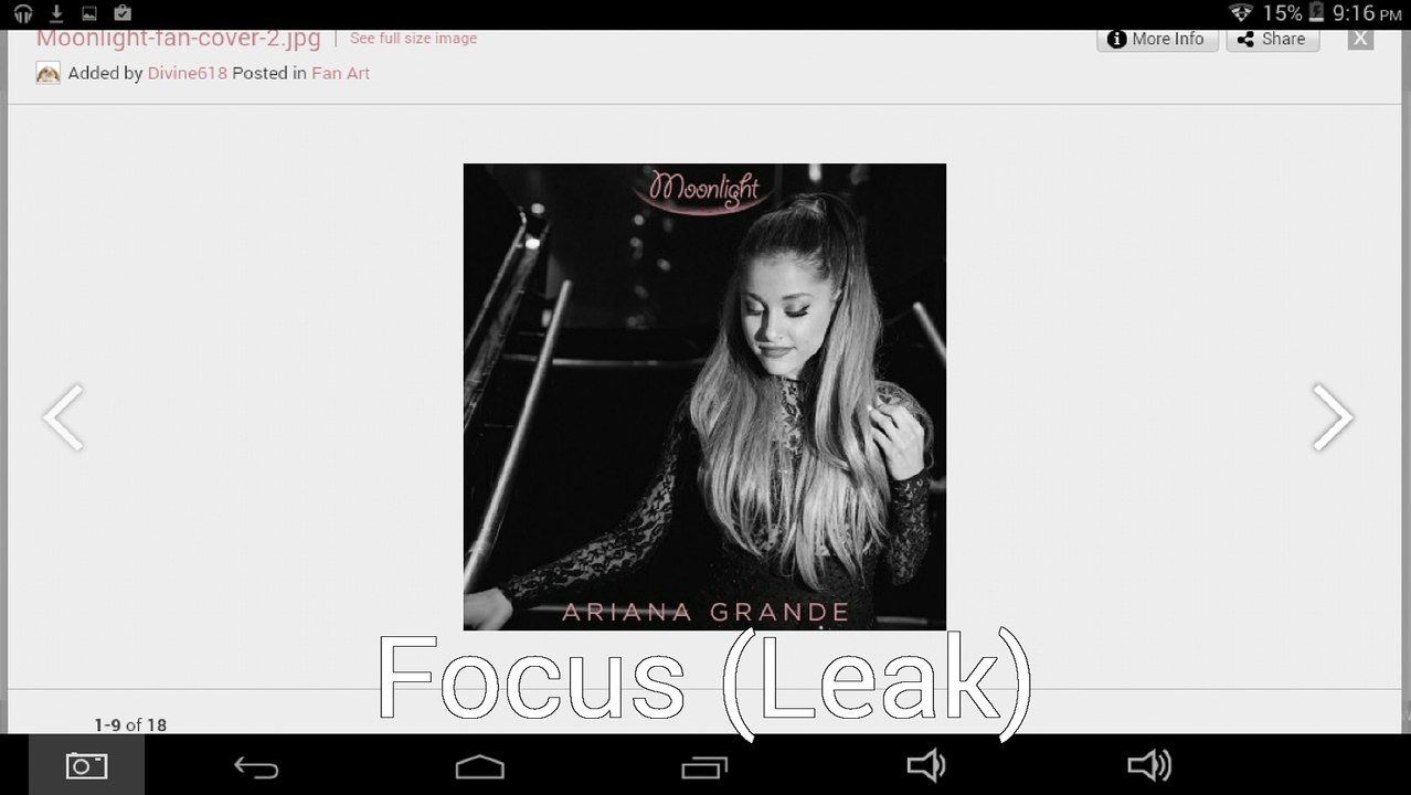 Ariana Grande - Focus (Snippet off Moonlight Album)