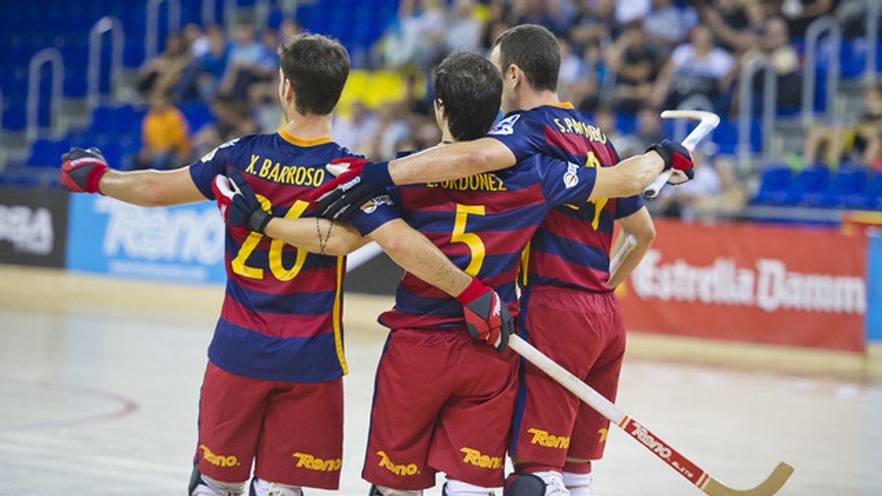 Highlights Hoquei: FCB Lassa-Recam Làser Caldes (8-4)