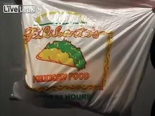 Who Puked in my Taco's?  --  Drive-thru Food Return