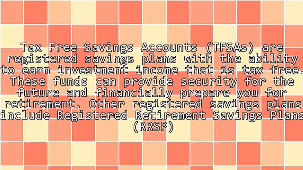 What You Should Know About TFSAs