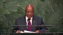 UN Speeches: South African President Jacob Zuma