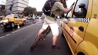 cyclist vs taxi driver