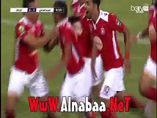 الهدف الاول النجم الساحلى فى الزمالك