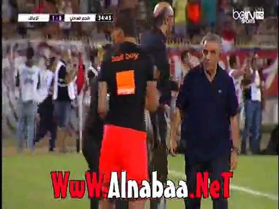 الهدف الثالث للنجم الساحلى فى الزمالك