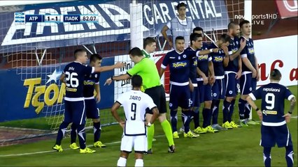 Ο διάλογος Κιβρακίδη - Καλογερόπουλου στο Ατρόμητος - ΠΑΟΚ 1-2