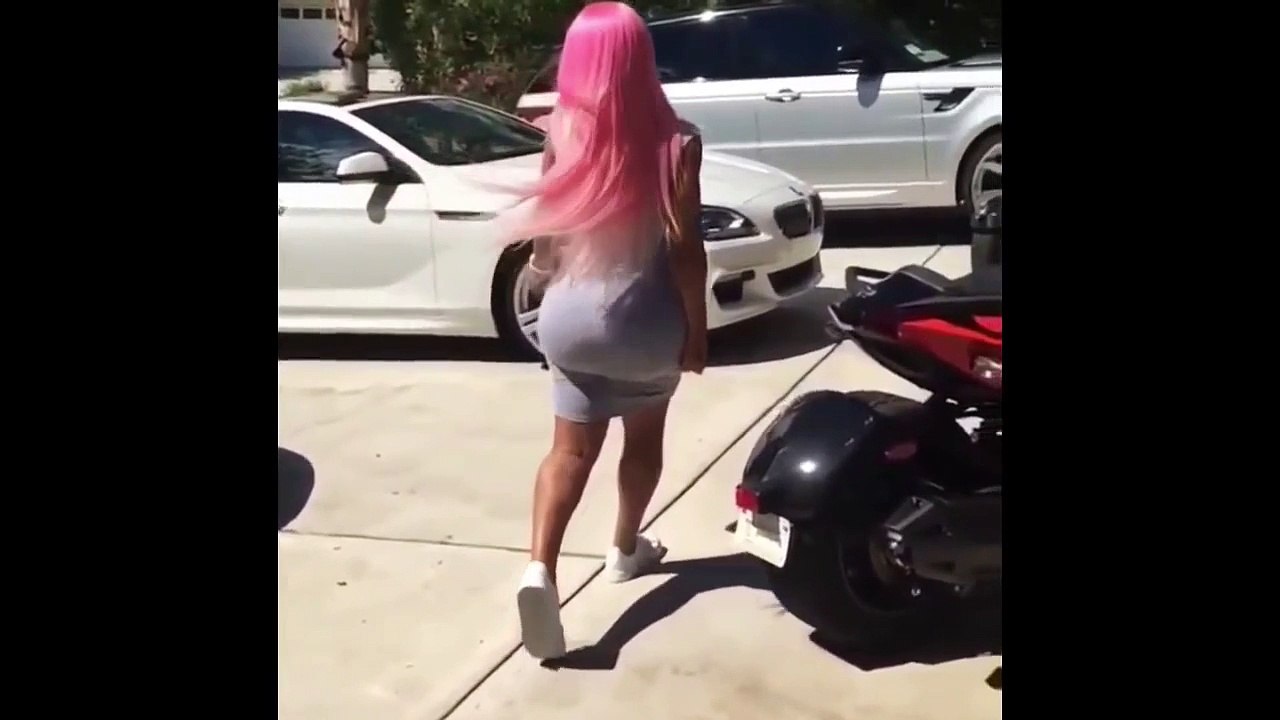 Blac Chyna Booty Slow Motion