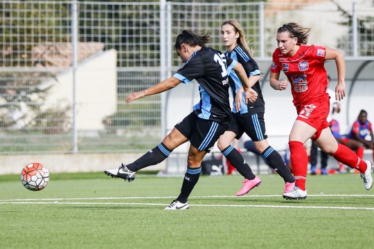 D2 féminine - OM 4-1 Aurillac Arpajon : le but de Sandrine Brétigny (37e)
