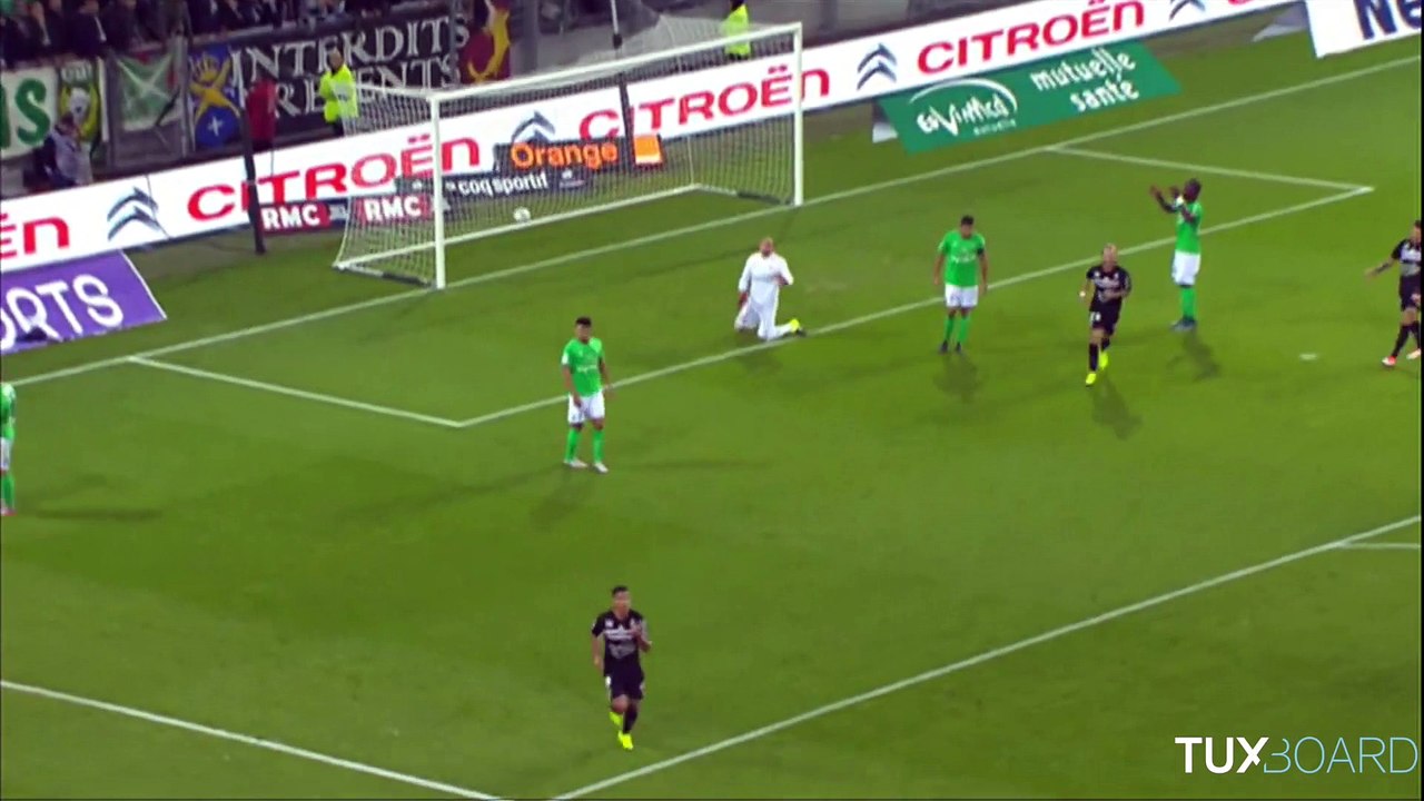 Hatem Ben Arfa dribble toute la défense stéphanoise !