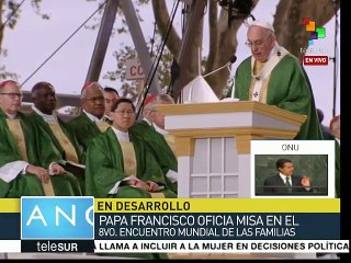 Papa Francisco: Es mejor el amor y no la fuerza para generar respeto