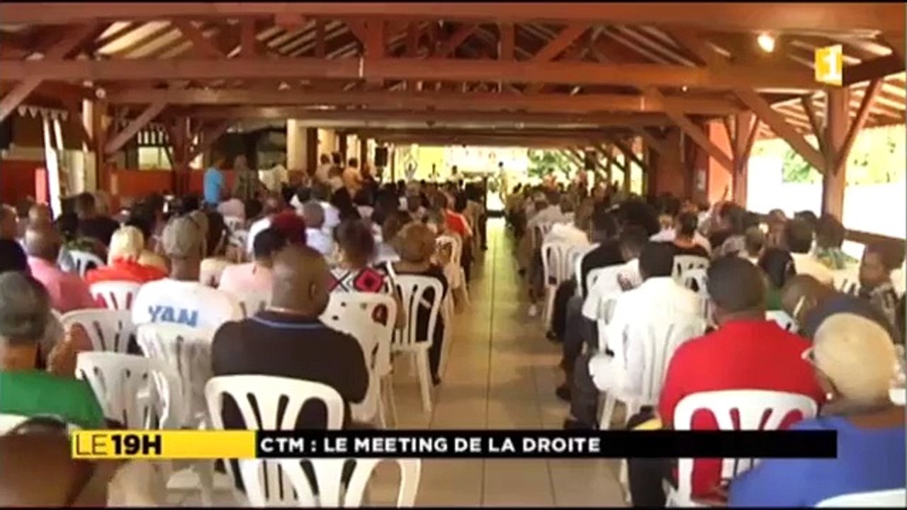 Réunion publique  de la droite (dimanche 27 septembre 2015)