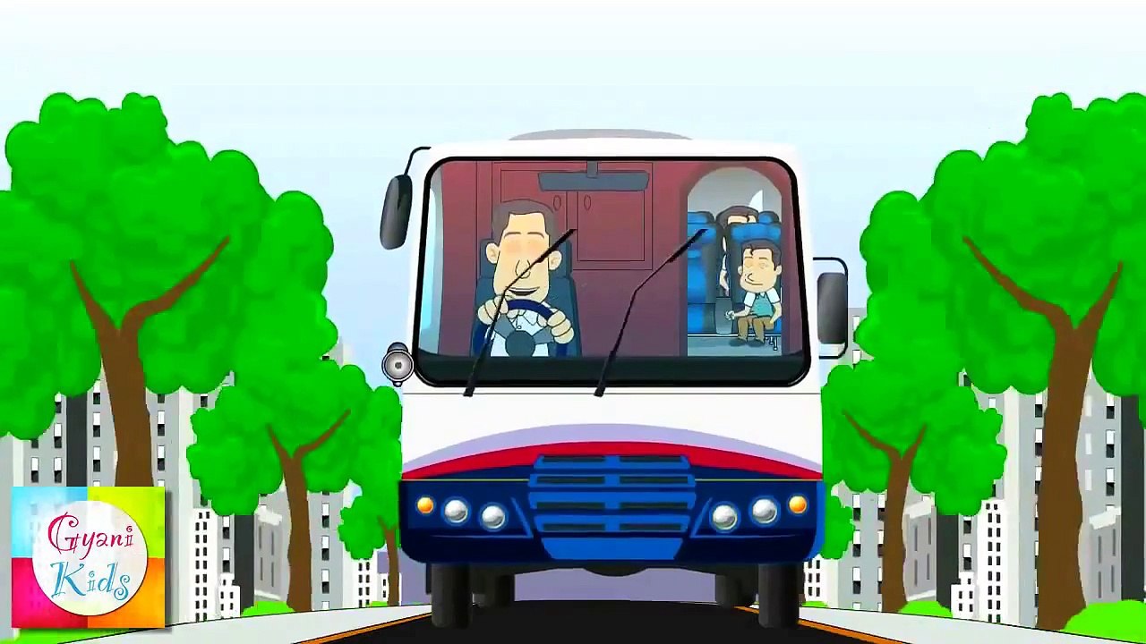 The Wheels on the Bus Go Round and Round - Sing-A-Long (Karaoke Version)