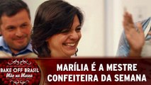 Marília é a mestre confeiteira da semana