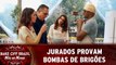 Jurados provam bombas de brigões