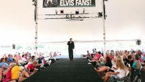 Michael Hoover sings 'Walk A Mile In My Shoes'  Elvis Week 2015