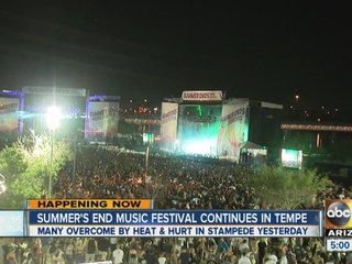 Summer Ends Music Festival continues after injuries