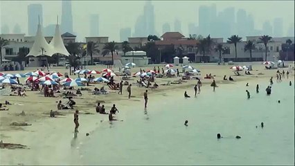 Dubai Jumeirah Beautiful Beach -HD- 2015