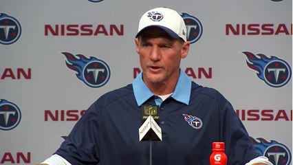 Titans postgame press conference