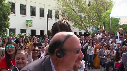 Indian Primer Modi and Mark Zuckerberg Townhall Q&A at Facebook Headquarters