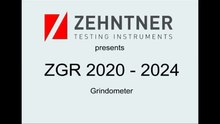 ZGR 2020 - 2024 Grindometer