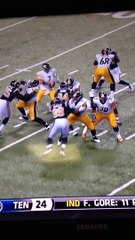 Ben Roethlisberger knee injury! Steelers Vs Rams 2015