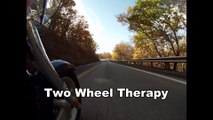 Road Trip!  Riding the curves on Shenandoah Mountain on a sunny Autumn Day! Two wheel therapy!