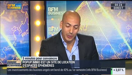 "3 minutes pour convaincre" 2015: PopUp Immo, un site de location d'espaces éphémères - 28/09